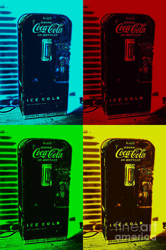 Coca Cola Art Print featuring the photograph Coke Poster by Kevin Fortier