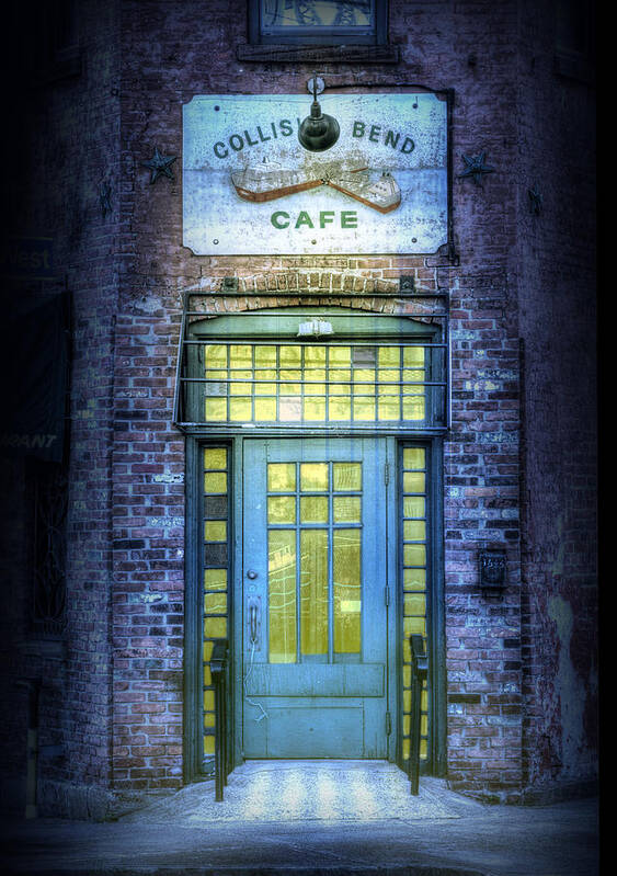 Collision Bend Cafe Art Print featuring the photograph Collision Bend Cafe-Cleveland by John Magyar Photography