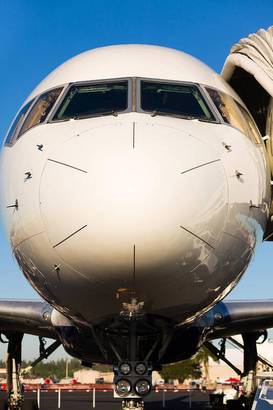 Aerospace Art Print featuring the photograph Commercial Airliner by Raul Rodriguez