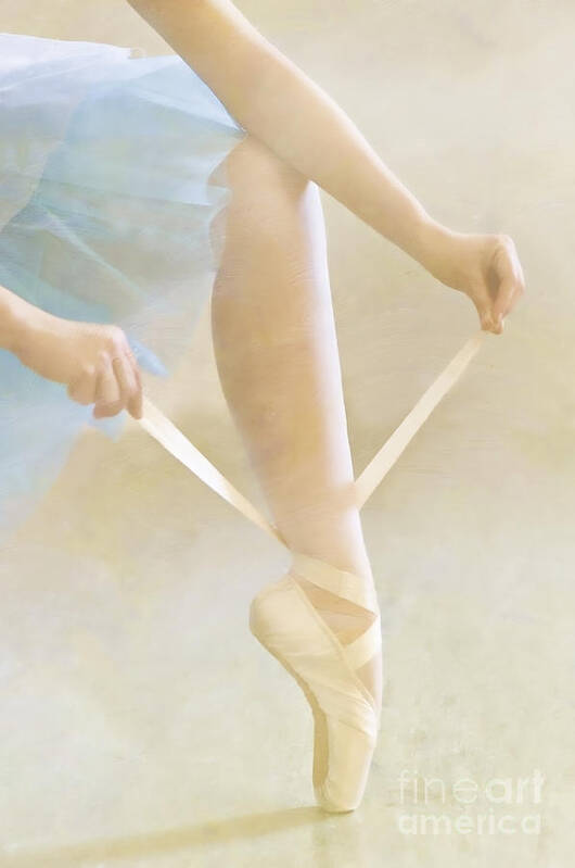 Ballet Art Print featuring the photograph Pointe - D009020-b by Daniel Dempster