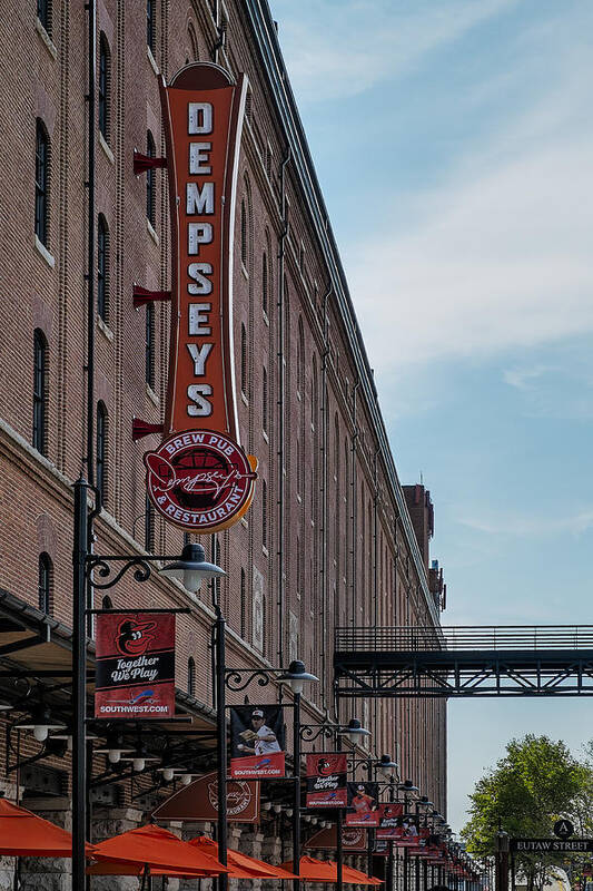 Baltimore Art Print featuring the photograph Dempseys Brew Pub by Susan Candelario