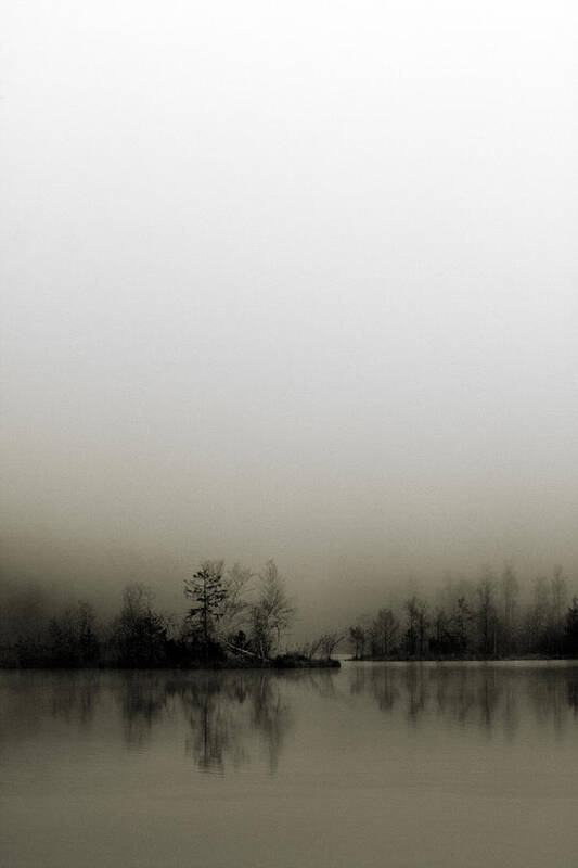 Lake Art Print featuring the photograph Diffusion by Henrik Spranz