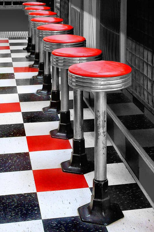 Diners Art Print featuring the photograph Diner #2 by Nikolyn McDonald