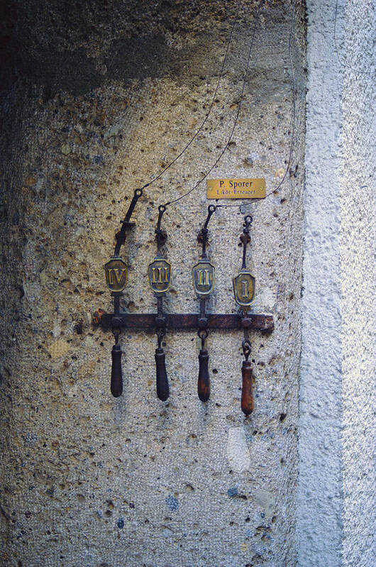 Europe Art Print featuring the photograph Door Bells by Matt Swinden