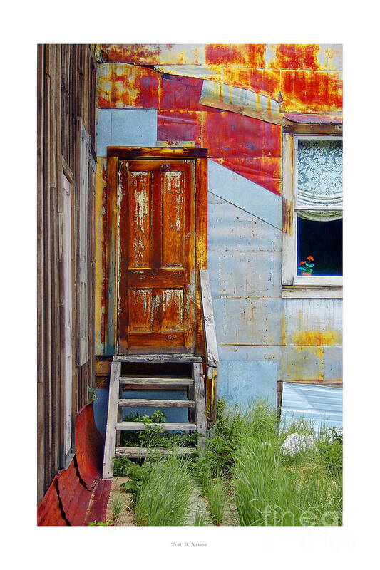 St. Elmo Art Print featuring the photograph Door to the Past St. Elmo by Teri Atkins Brown