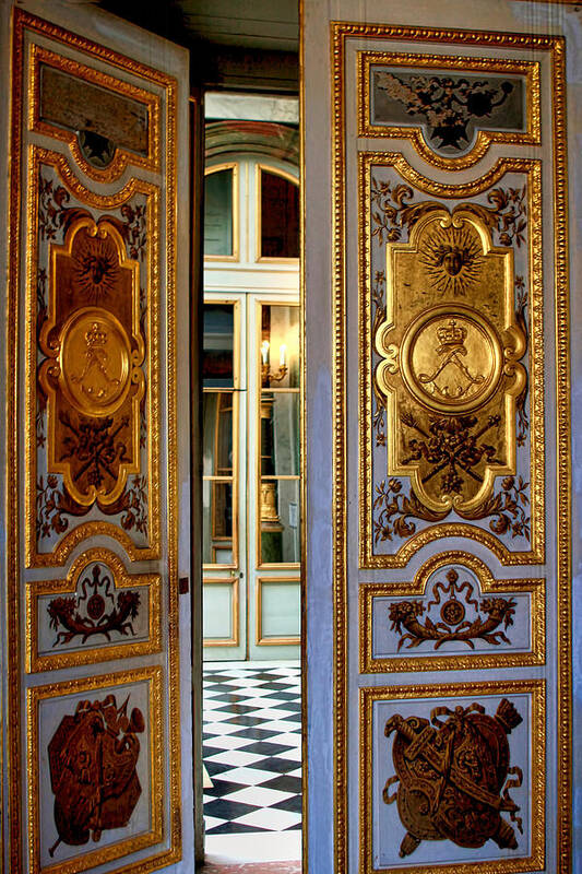 Europe Art Print featuring the photograph Doors Versailles by Tom Prendergast