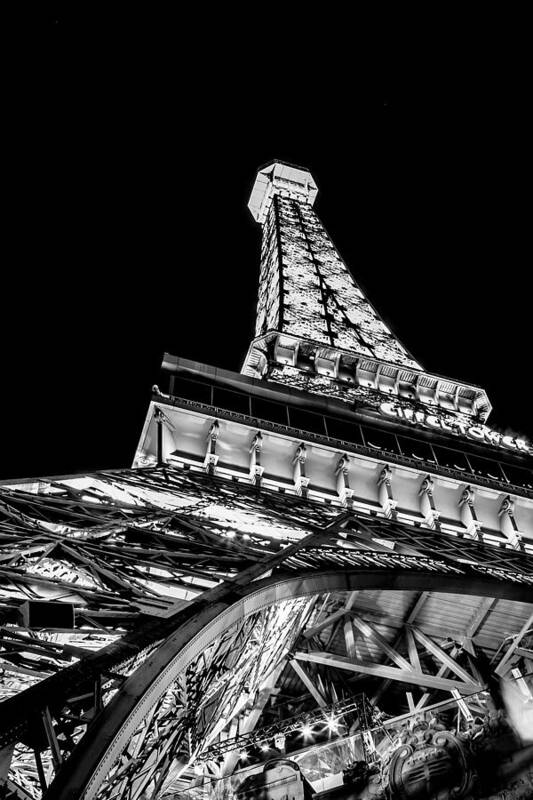 Eiffel Tower Art Print featuring the photograph Industrial Romance by Az Jackson