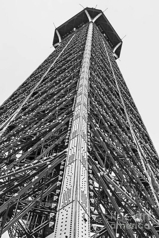 Travel Art Print featuring the photograph Eiffel Tower by Elvis Vaughn