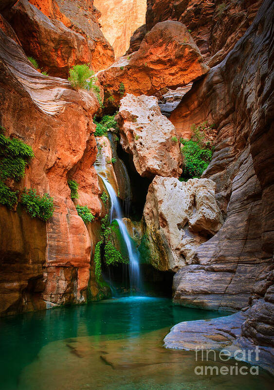 America Art Print featuring the photograph Elves Chasm by Inge Johnsson