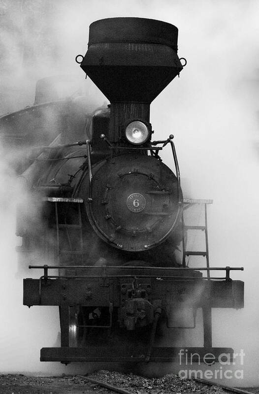Antiquated Art Print featuring the photograph Engine No. 6 by Jerry Fornarotto