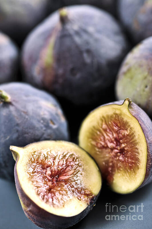 Fig Art Print featuring the photograph Figs 1 by Elena Elisseeva