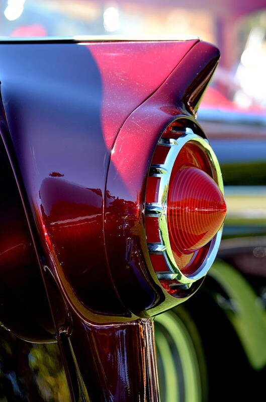 Ford Art Print featuring the photograph Ford Taillight by Dean Ferreira