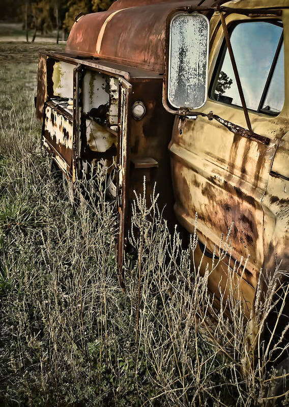 Fuel Oil Truck Art Print featuring the photograph Fuel Oil Truck by Greg Jackson