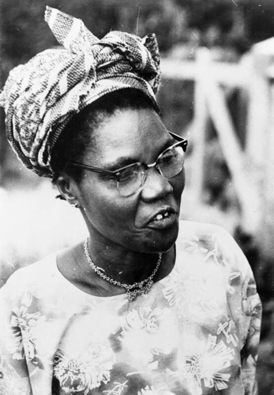 1960 Art Print featuring the photograph Funmilayo Ransome-kuti (1900-1977) by Granger