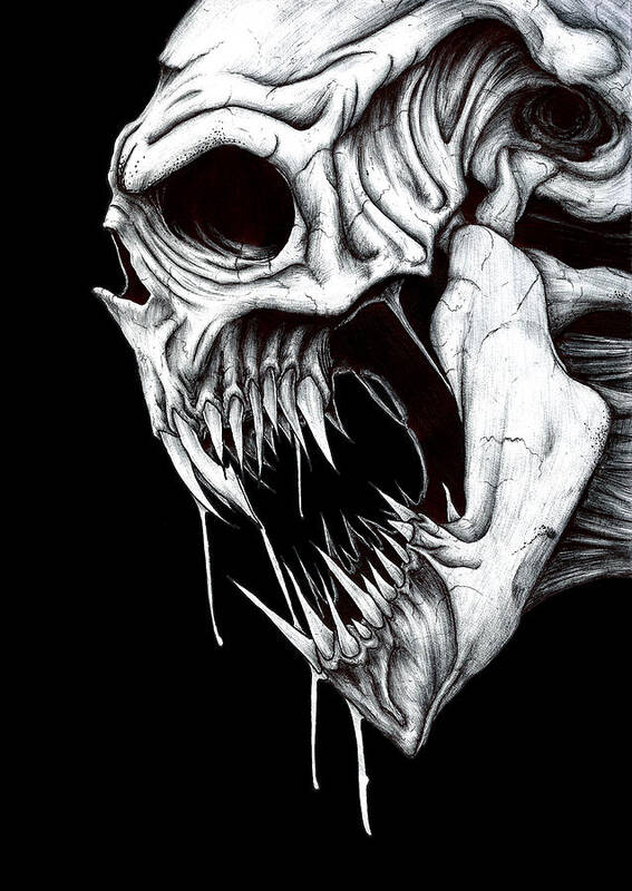 Grim Reaper Art Print by Anthony McCracken - Fine Art America