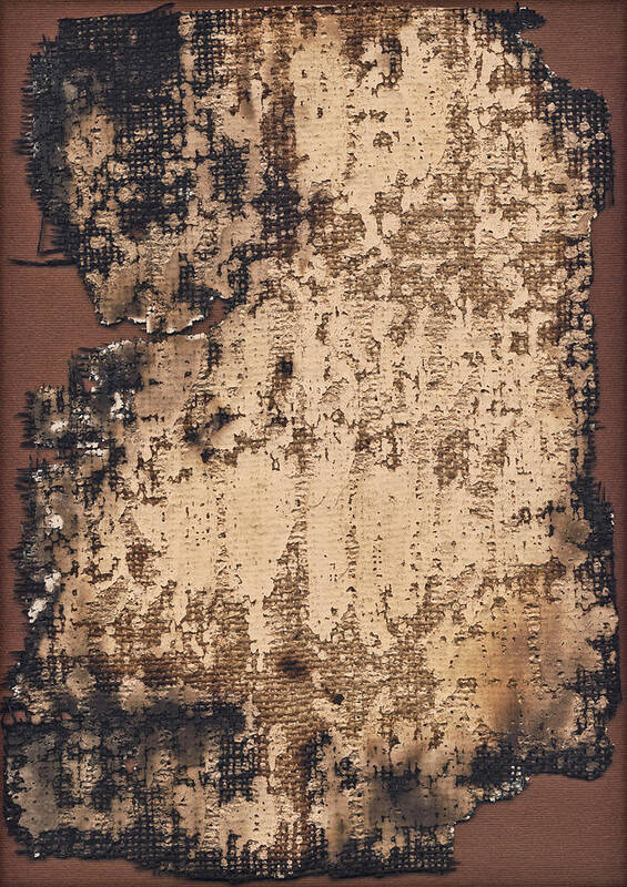 Burnt Art Print featuring the photograph High Resolution Burnt Primed Burlap by Miroslav Boskov Burnt Art Print featuring the photograph High Resolution Burnt Primed Burlap by Miroslav Boskov