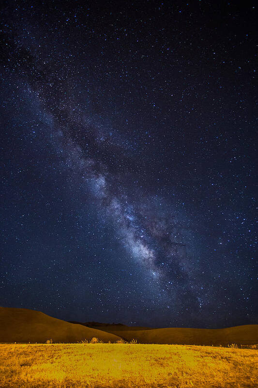 Milkyway Art Print featuring the photograph James Dean by Tassanee Angiolillo