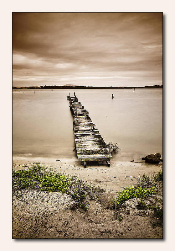 Manning Point Nsw Australia Art Print featuring the photograph Jetty 01 by Kevin Chippindall