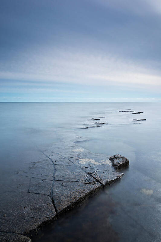 Tranquility Art Print featuring the photograph Jurassic Coast, Dorset, England by Jeremy Walker