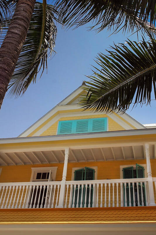Key West Art Print featuring the photograph Key West House by Glenn DiPaola