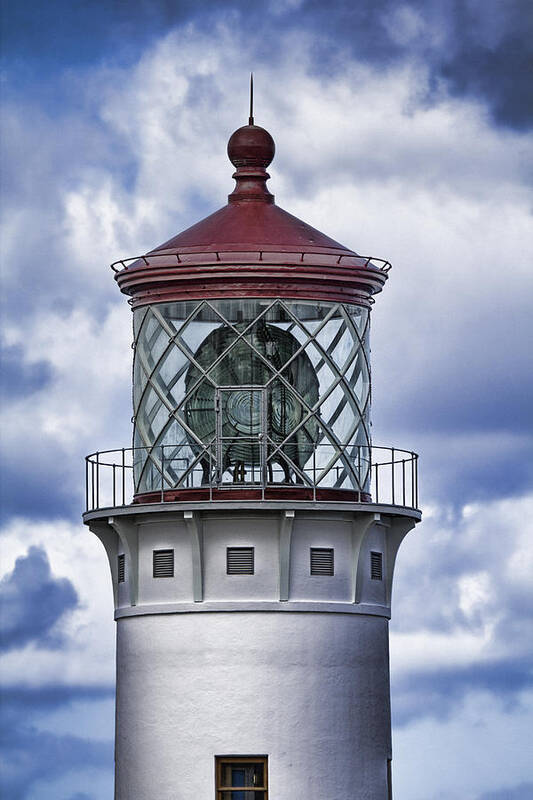 Kilauea Point Lighthouse Hawaii Hawaii Art Print featuring the photograph Kilauea Point Lighthouse Hawaii by Douglas Barnard