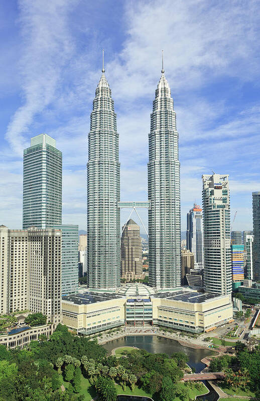 Corporate Business Art Print featuring the photograph Kuala Lumpur by Tom Bonaventure
