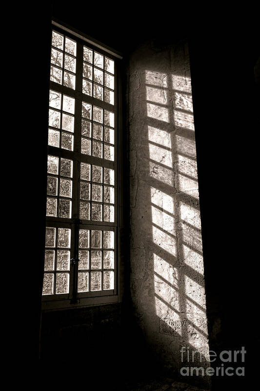 Window Art Print featuring the photograph Light and Shadows by Olivier Le Queinec