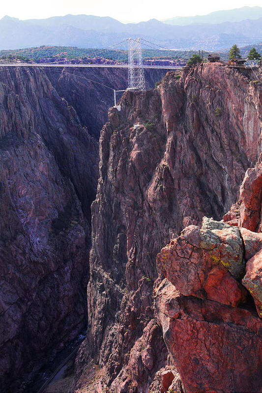 Royal Gorge Art Print featuring the photograph Lovers Leap by Mike Flynn