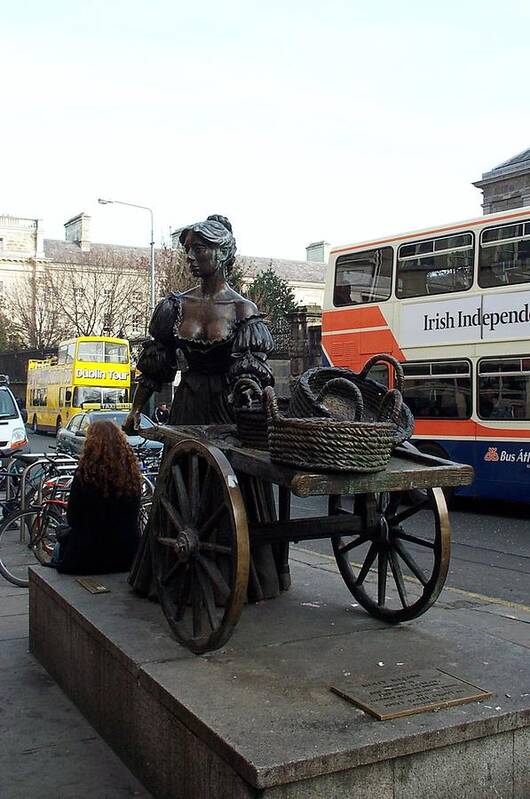 Molly Malone Art Print featuring the photograph Molly Malone by Barbara McDevitt