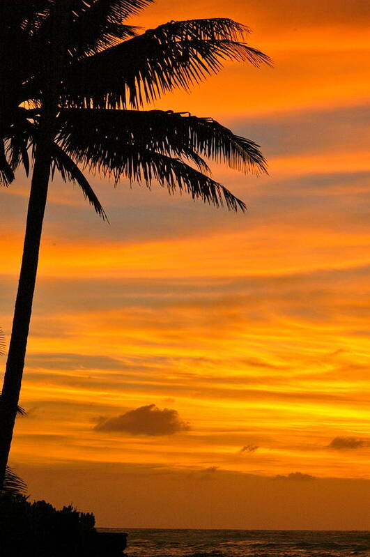 Hawaii Art Print featuring the photograph Kapoho Sunrise by Lehua Pekelo-Stearns