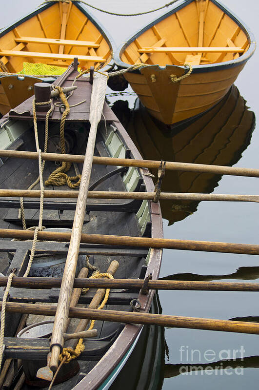 Boat Art Print featuring the photograph New England Legacy by Joe Geraci