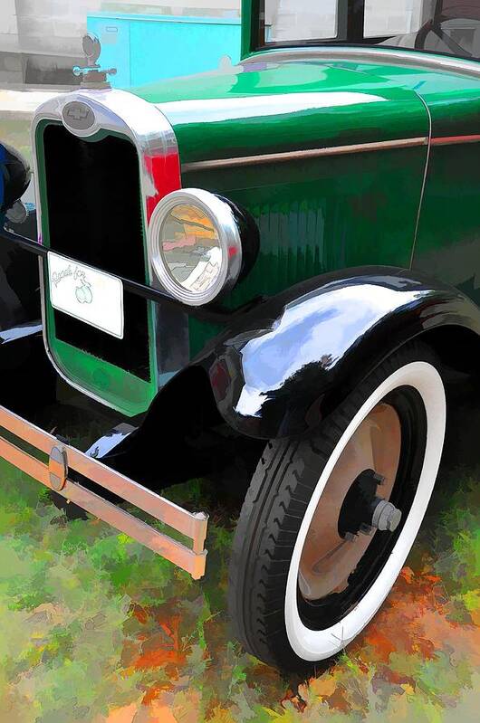 Vehicles Art Print featuring the photograph New Tires by Jan Amiss Photography