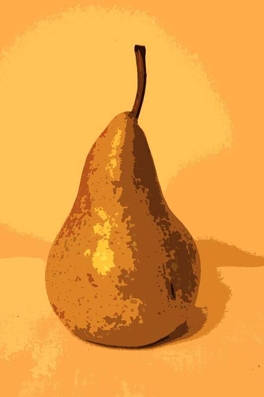 Pear Art Print featuring the photograph Oh Pear by Gilda Parente
