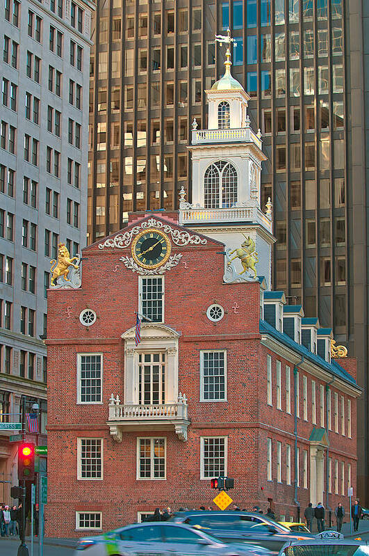 Boston Art Print featuring the photograph Old State House by Paul Mangold
