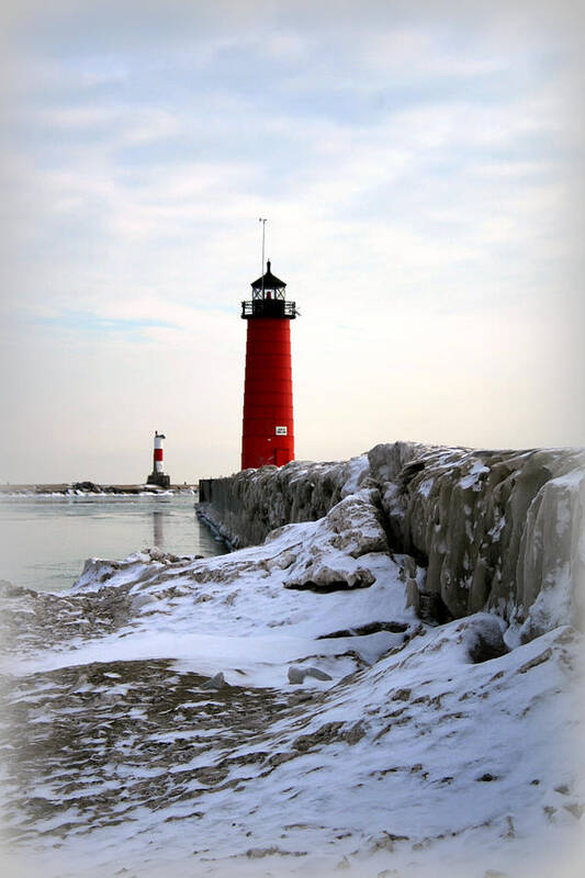 Winter Art Print featuring the photograph On A Cold Winter's Morning by Kay Novy