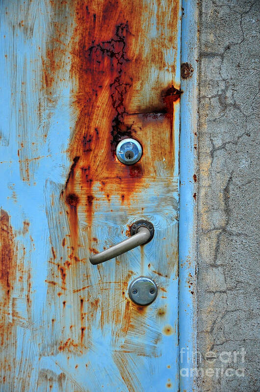 Door Art Print featuring the photograph Open No More by Randi Grace Nilsberg