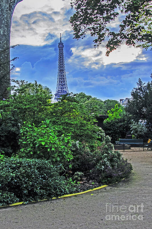 Travel Art Print featuring the photograph Path to Tower by Elvis Vaughn