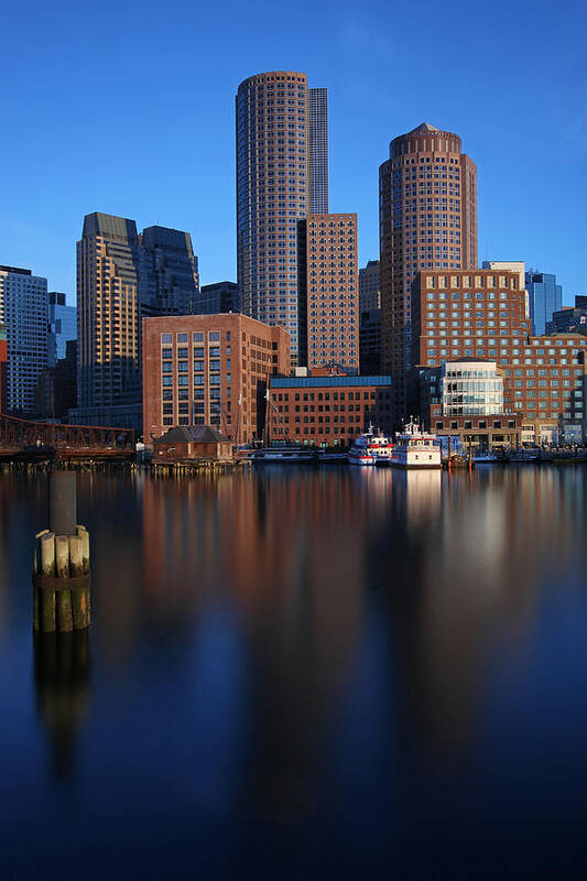 Boston Art Print featuring the photograph Peaceful Boston by Juergen Roth