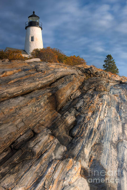 Clarence Holmes Art Print featuring the photograph Pemaquid Point Light II by Clarence Holmes