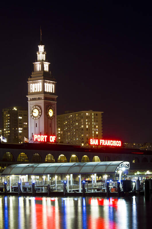 Port Art Print featuring the photograph Port of San Francisco by Bryant Coffey