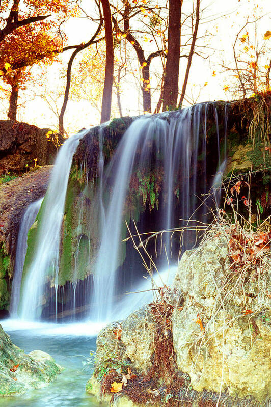 Oklahoma Art Print featuring the photograph Price Falls 5 of 5 by Jason Politte