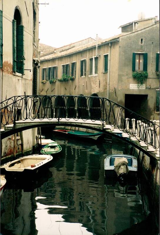 Venice Italy Art Print featuring the photograph Reflection by Steve Godleski