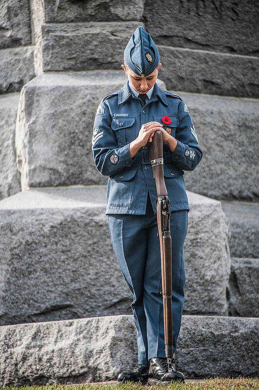 Remembrance Day Art Print featuring the photograph Remembrance Day II by Patrick Boening