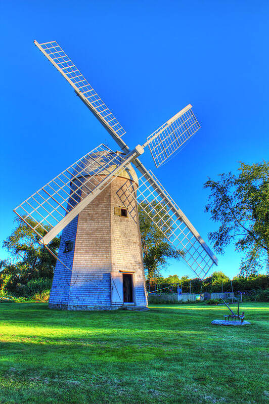Robert Sherman Windmill Art Print featuring the photograph Robert Sherman Windmill by Andrew Pacheco