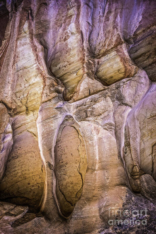 Colorful Rock Formation Art Print featuring the photograph Rock Formation 3 by David Waldrop