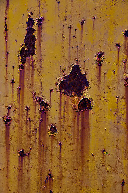 Ust Art Print featuring the photograph Rust Stains by Garry Gay