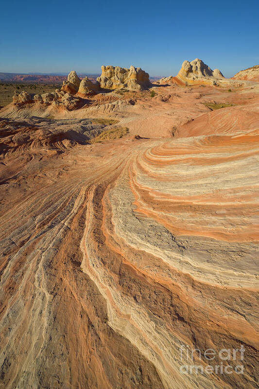 00431251 Art Print featuring the photograph Sandstone Formations Coyote Buttes #2 by Yva Momatiuk John Eastcott