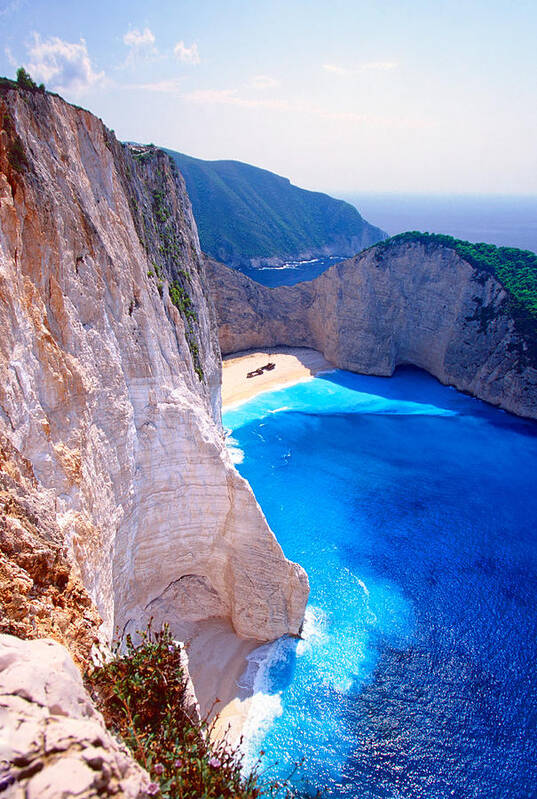 Zakynthos Art Print featuring the photograph Secret Beach by Aiolos Greek Collections