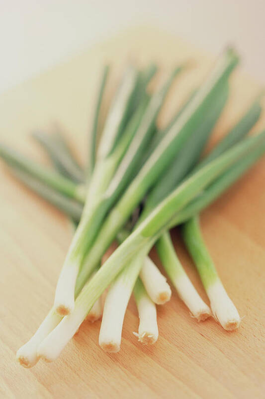 Onion Art Print featuring the photograph Spring Onions by William Lingwood/science Photo Library