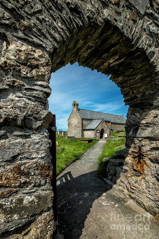 St Patricks Church Art Print featuring the photograph St Patrick Arch by Adrian Evans